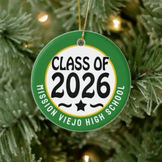 Star Class of 2026 Foto Afstuderen Keramisch Ornament