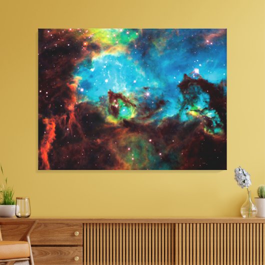 Star Cluster NGC 2074 Tarantula Nebula Space Photo Canvas Afdruk (Insitu (Woonkamer))