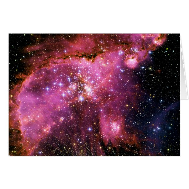 STAR CLUSTER NGC-346 (ruimte aan de buitenzijde) ~ (Voorkant Horizontaal)