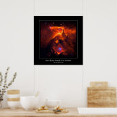 Star Cluster Pismis 24, kern van NGC 6357 Poster (Keuken)