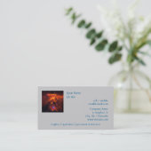 Star Cluster Pismis 24, kern van NGC 6357 Visitekaartje (Staand voorkant)