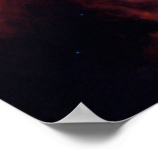 Star Cluster Pismis 24 — schoonheid in ruimte Poster (Hoek)