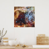 Star Cluster Poster (Keuken)