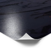 Star Coast, Maldiven, Night Beach Foto Afdruk (Hoek)