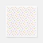 Star Confetti (pastel) Servet (Voorkant)