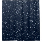 Star Constellations Shower Curtain Douchegordijn (Voorkant)