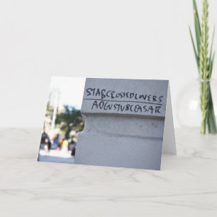 Star Crossed Lovers Shakespeare Graffiti NYC Kaart