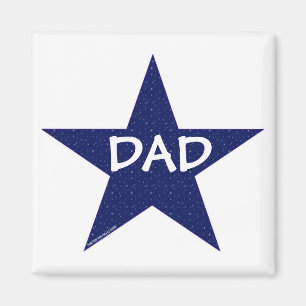 Star Dad Magnet Magneet