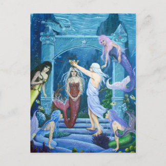 Star Dancer-The Crowning of Ariel door Lori Karels Briefkaart