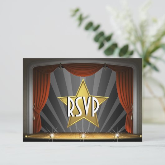 Star de cinéma RSVP (Debout devant)