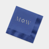 Star de David Bride Groom Mariage 2 Init Monogramm (Gauche)