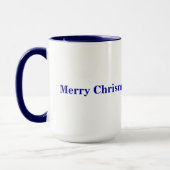 Star de David et Père Noël Chrismukkah Mug (Gauche)