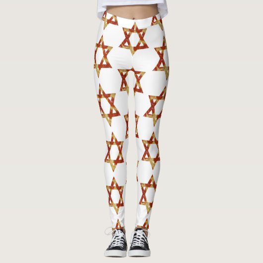 star de la pizza de david leggings (Devant)