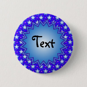 Star Design Sjabloon Ronde Button 5,7 Cm