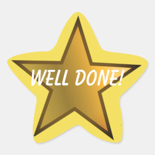 Star Design Teacher's Reward Stickers