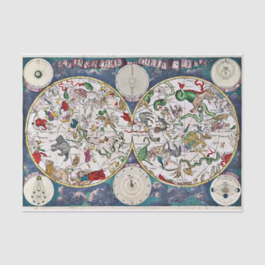 Star-diagram Tissuepapier (Voorkant)