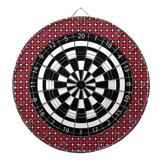 Star Diamonds Dartbord (Voorkant)