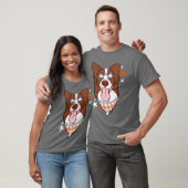 Star Dog grappig gezin T-shirt (Unisex)