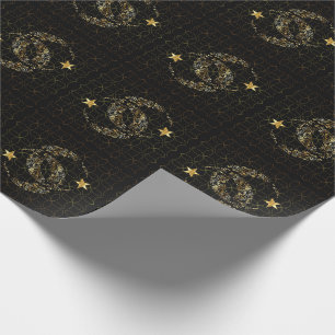 Star en Moon Cadeaupapier