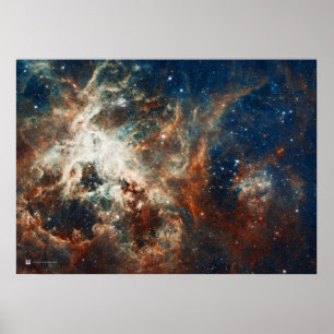 Star Factory 30 - NASA Hubble Space Telescope Poster