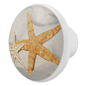 Star Fish bij Beach Keramische Knop (Rechts)
