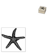 Star Fish Rubber Stamp Rubberstempel (Gestempeld)