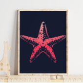 Star Fish Sea Creature Print | Impression de poiss