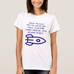 Star Force - Maak kennis met Aliens en Shoot T-shirt