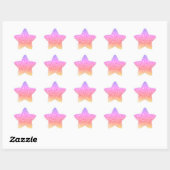 Star Formé : Stickers Rainbow Glitter (Feuille)
