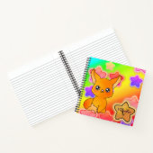 Star Fox in Pastel Kleur Monogram Notitieboek (Binnen)