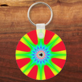 Star - Fractal Sleutelhanger (Voorkant)