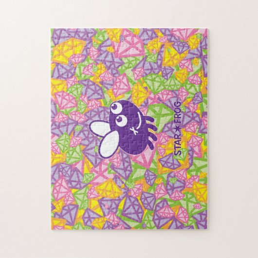 STAR*FROG™ volent et puzzle de gemmes (Vertical)