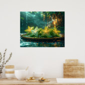 STAR FRUIT - EXOTIC FRUITS POSTER (Keuken)