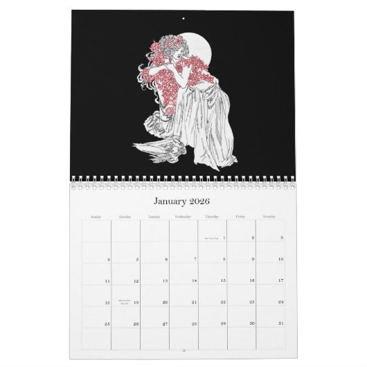 Star Fully Zodiac Calendar Kalender (Jan 2026)