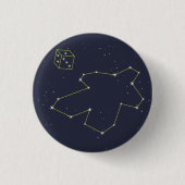 Star Gamer-Button Ronde Button 3,2 Cm (Voorkant)