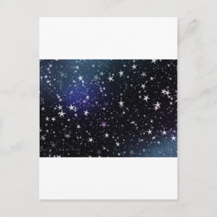 Star Gazer Natuur Sky Space Peace Love Destiny Briefkaart
