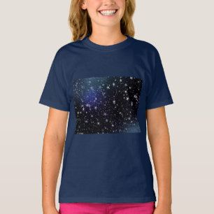 Star Gazer Natuur Sky Space Peace Love Destiny T-shirt