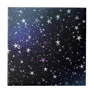 Star Gazer Natuur Sky Space Peace Love Destiny Tegeltje