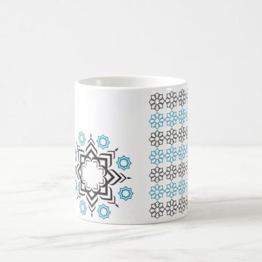 Star Geometry - Conception de Mug avec Motif islam (Centre)