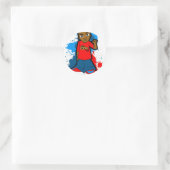 Star Ghetto Gangster straat kap stijl swagger Ronde Sticker (Tas)