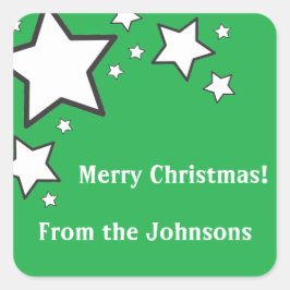 Star Gift Label Stickers