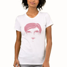 Star Girl Bella Canvas Fine Jersey T-shirt, voor d
