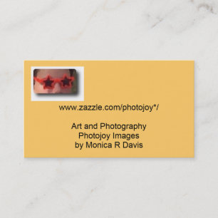 Star Glasses Website Visitekaartjes