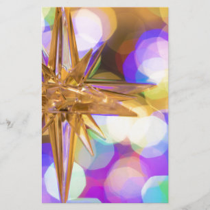 Star Glitter Briefpapier