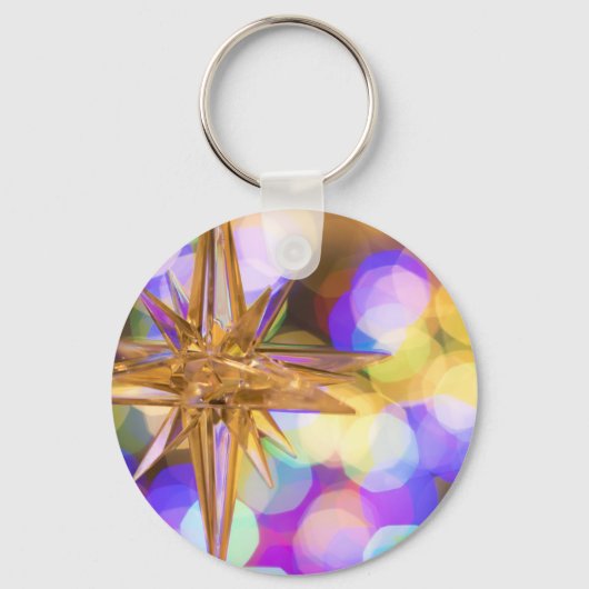 Star Glitter Sleutelhanger (Voorkant)