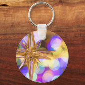 Star Glitter Sleutelhanger (Voorkant)