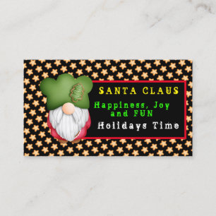 Star Gnome past kleur en tekst aan Visitekaartje