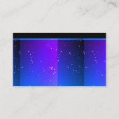 Star Gold Spiritueel Planet Paarse Visitekaartjes (Achterkant)