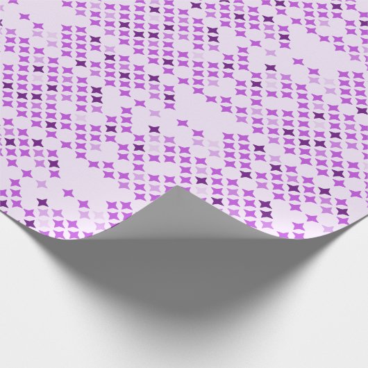 Star Grid Pattern Cadeaupapier (Hoek)