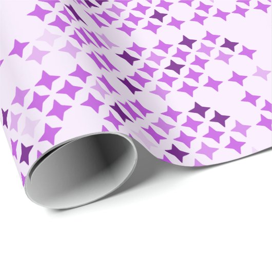 Star Grid Pattern Cadeaupapier (Rol Hoek)